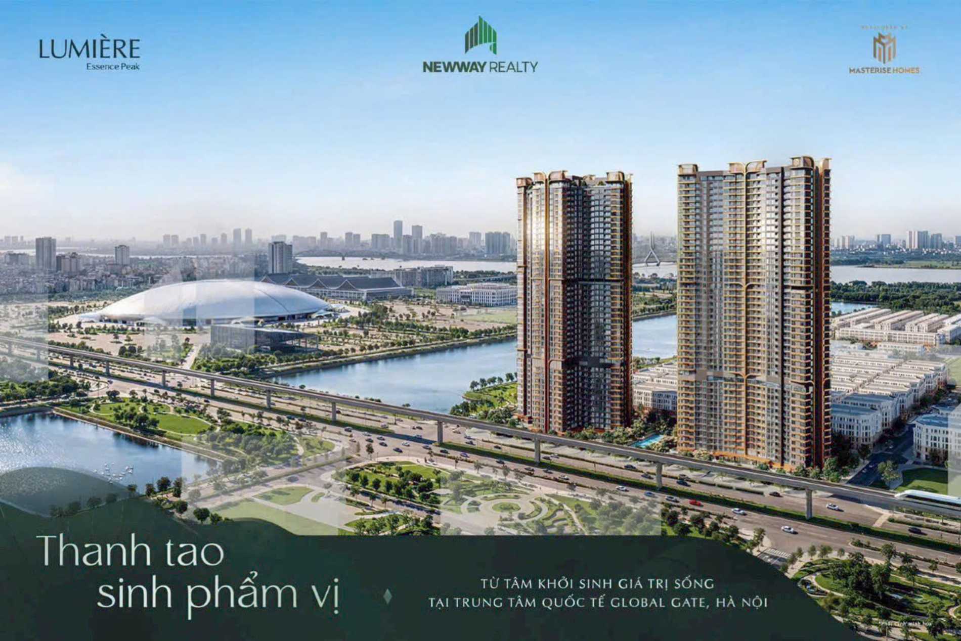 Phối cảnh dự án Lumiere Essence Peak Cổ Loa