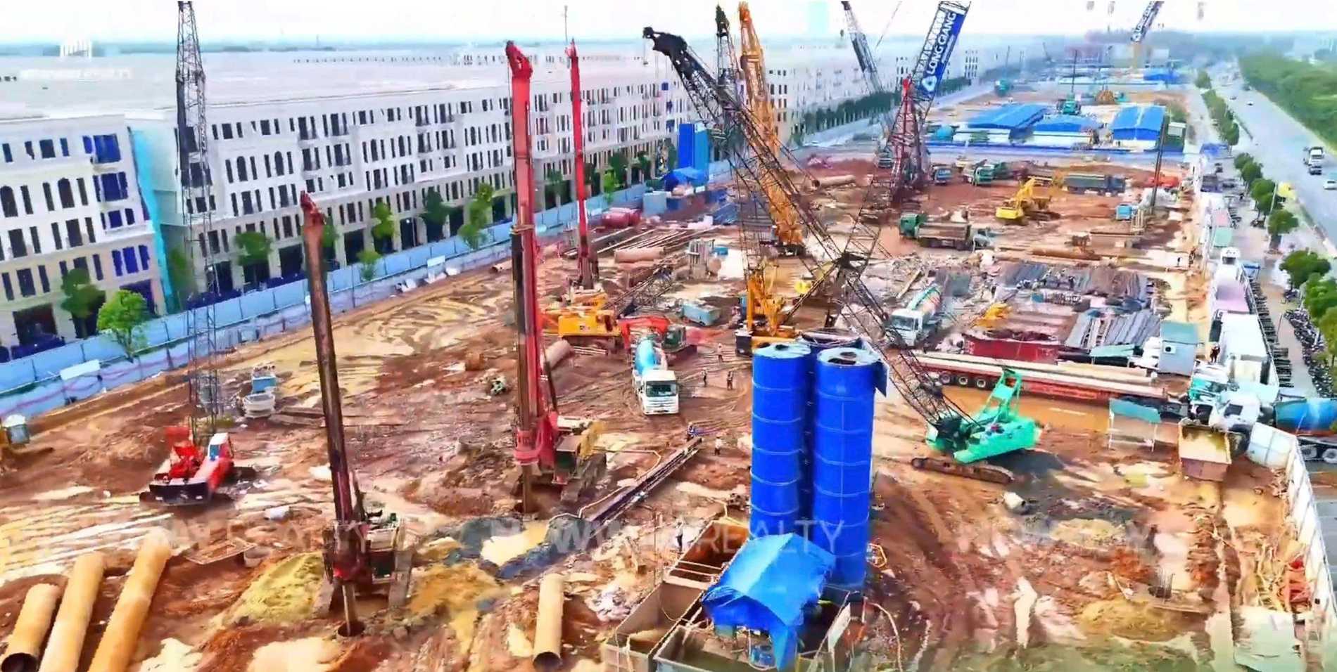 Tiến độ xây dựng tháng 12 năm 2025 dự án Lumiere Essence Peak Cổ Loa