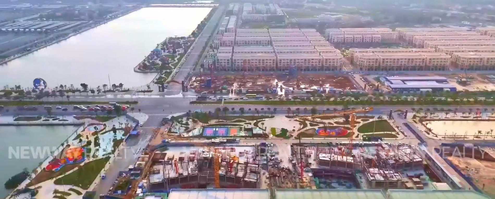 Tiến độ xây dựng tháng 12 năm 2025 Lumiere Essence Peak Cổ Loa