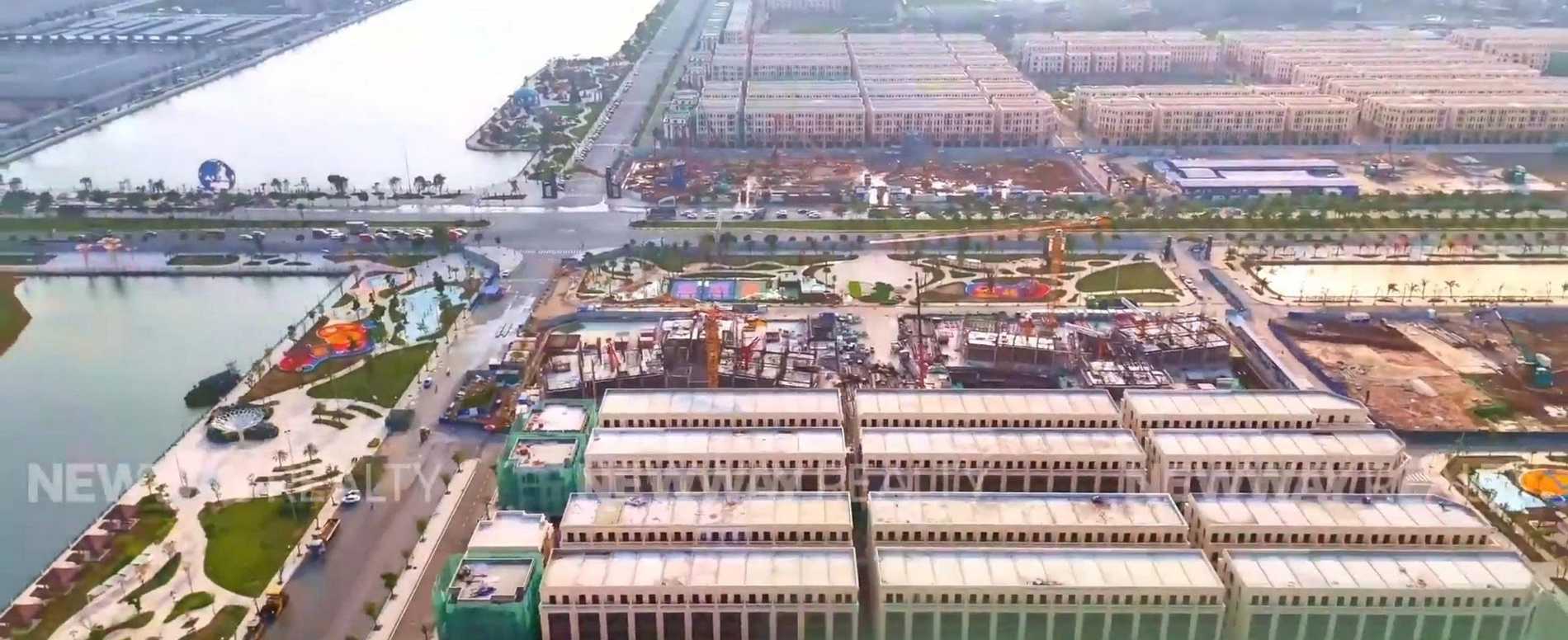 Tiến độ xây dựng tháng 12 năm 2025 Lumiere Essence Peak Cổ Loa